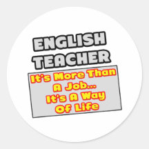 Profesor de inglés… más que el trabajo, manera de  etiqueta
