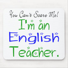 Profesor de inglés Mousepad
