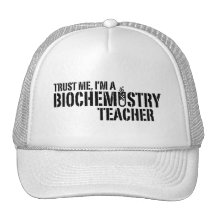 Profesor de la bioquímica gorras de camionero