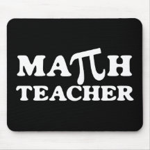 Profesor de matemáticas pi tapete de raton