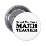 Profesor de matemáticas pins