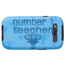 Profesor del número 1 en azul