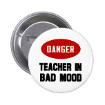 Profesor divertido en mún humor pins