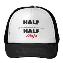 Profesor educativo a medias especial medio Ninja d Gorras