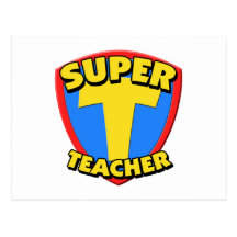 Profesor estupendo postal