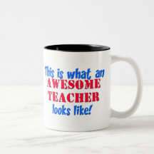 Profesor impresionante tazas