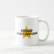 Profesor orgulloso de la física tazas