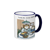 Profesor particular/taza casera de la escuela