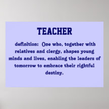 Profesor Poster