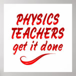 Profesores de la física posters