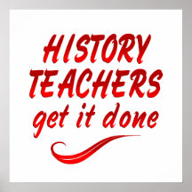 Profesores de la historia posters