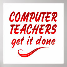 Profesores del ordenador posters
