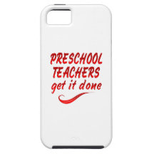 Profesores preescolares iPhone 5 Case-Mate protectores