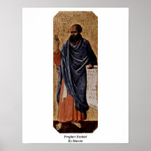 Profeta Ezekiel por Duccio Posters