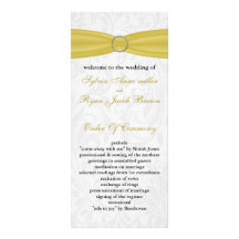 programa "amarillo-gris" del boda del damasco tarjetas publicitarias personalizadas