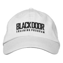 Programa de entrenamiento de Blackdoor (casquillo  Gorras Bordadas