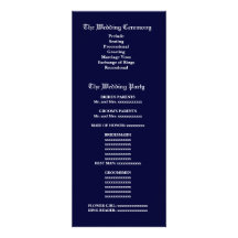 Programa de medianoche del boda del damasco del vi comunicados personalizados