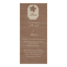 Programa del boda de la caída de la belleza de mad tarjetas publicitarias
