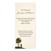 Programa del boda del paraíso de la isla plantillas de lonas