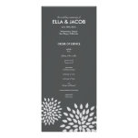 Programa elegante de la ceremonia de la plata el | comunicado personal  