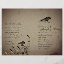 Programa gótico del boda de la casa del vintage tarjetones