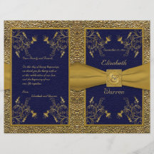 Programa majestuoso del boda de la marina de guerr tarjetas publicitarias