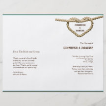 Programa occidental del boda del nudo de amor del  tarjetas publicitarias