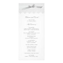 Programas del boda del cordón y de la cinta plantilla de lona