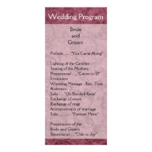 Programas púrpuras del boda del damasco tarjetas publicitarias personalizadas