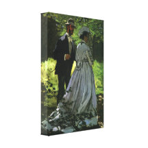 Promenaders de Monet, arte del impresionismo del v Impresión En Lienzo Estirada