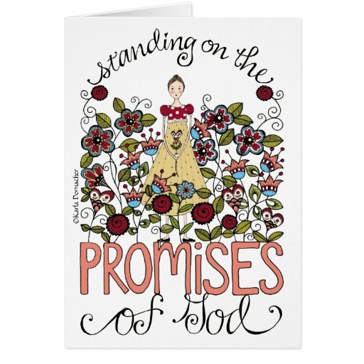 Promesas - tarjeta de felicitación