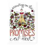 Promesas - tarjeta de la inspiración tarjeta de negocio