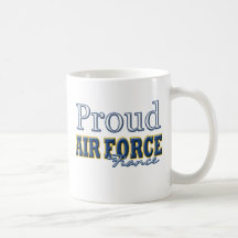 Prometido orgulloso de la fuerza aérea taza de café