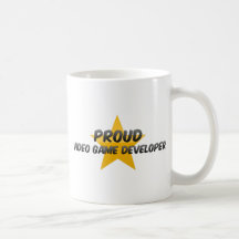 Promotor orgulloso del videojuego tazas de café