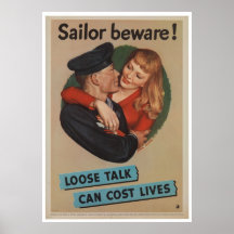 Propaganda americana durante la Segunda Guerra Mun Poster