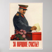 Propaganda soviética Stalin 1950 de URSS Impresiones
