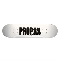 PROPAX - Logotipo 7 3/4 cubierta del monopatín