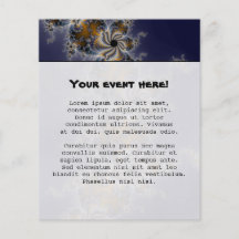 Propelleflora - fractal del remolino tarjeta publicitaria