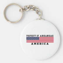 Propiedad de Arkansas Llaveros