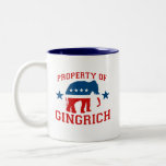 PROPIEDAD DE GINGRICH TAZAS