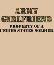 Propiedad de la novia del ejército del soldado de  camisetas
