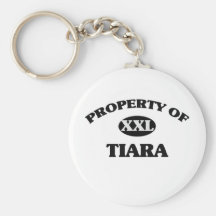 Propiedad de la TIARA Llaveros