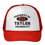 Propiedad de la universidad de Taylor Gorro De Camionero