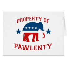 PROPIEDAD DE PAWLENTY TARJETA