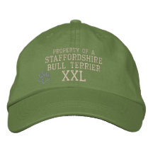 Propiedad de Staffordshire bull terrier Gorra De Béisbol