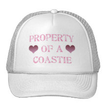 Propiedad de un Coastie Gorros Bordados