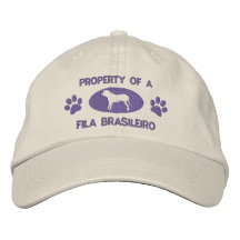 Propiedad de un gorra bordado Brasileiro de Fila Gorra De Béisbol