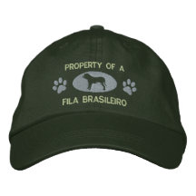 Propiedad de un gorra bordado Brasileiro de Fila Gorra Bordada
