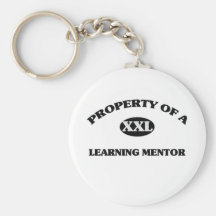 Propiedad de un MENTOR de APRENDIZAJE Llavero