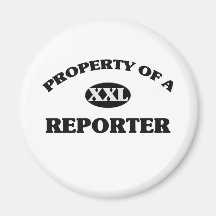 Propiedad de un REPORTERO Iman De Nevera